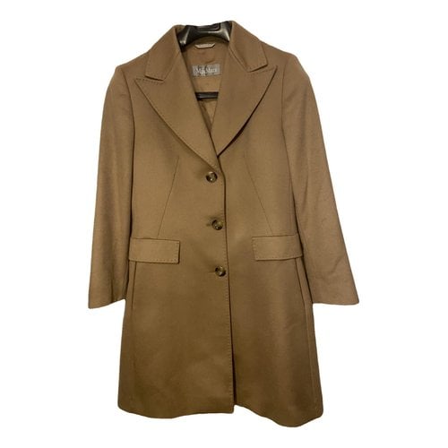 Pre-owned Max Mara Atelier Cashmere Jacket In Camel