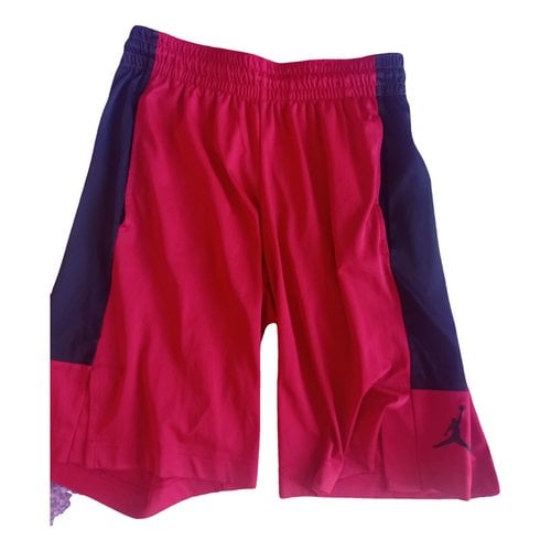 Pre-owned Jordan Trousers In Red
