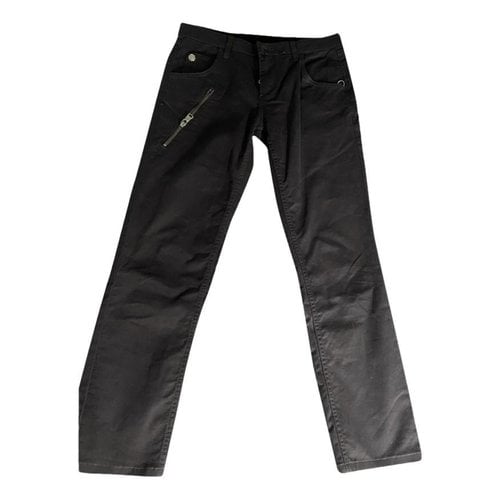 Pre-owned Iceberg Slim Jeans In Black