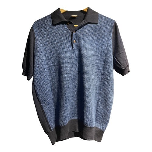 Pre-owned Pal Zileri T-shirt In Blue