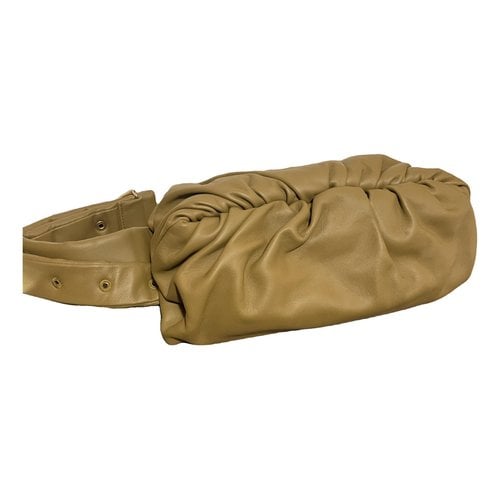 Pre-owned Bottega Veneta Leather Weekend Bag In Brown