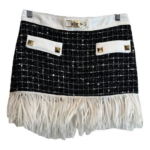 Pre-owned Elisabetta Franchi Tweed Mini Skirt In Other