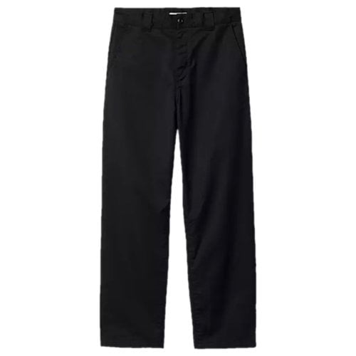 Pre-owned Carhartt Straight Pants In Black