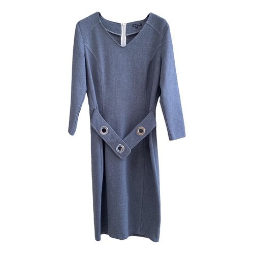 Pre-owned Caroline Biss Mid-length Dress In Grey
