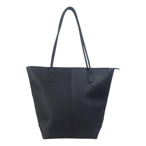 Pre-owned Oroton Leather Handbag In Black