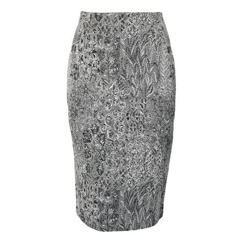 Pre-owned Hobbs Mid-length Skirt In Grey