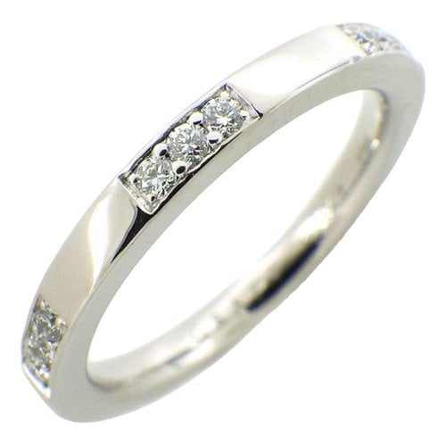 Pre-owned Graff Platinum Ring In Silver