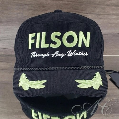 Pre-owned Filson Hat In Black