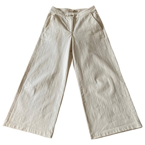 Pre-owned Vanessa Bruno Short Jeans In White