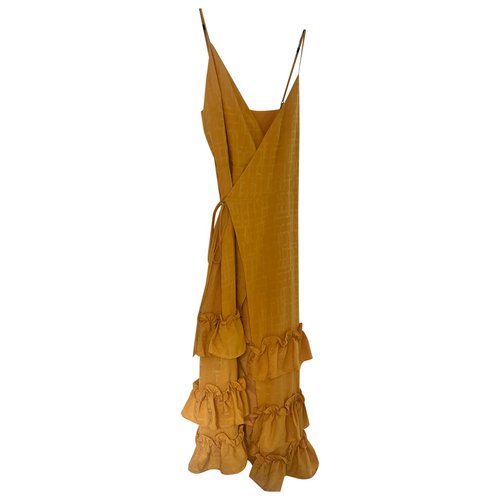 Pre-owned Lovers & Friends Mid-length Dress In Yellow
