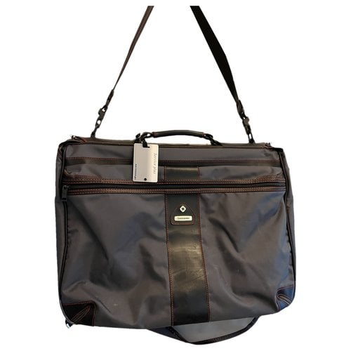 Pre-owned Samsonite Travel Bag In Grey