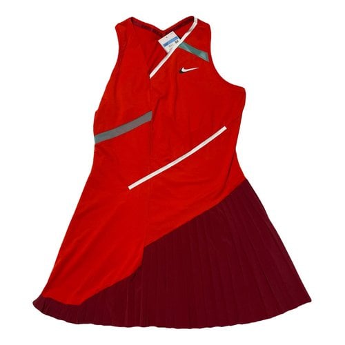 Pre-owned Nike Mini Dress In Red
