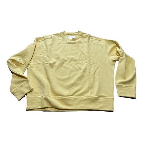 Pre-owned Jil Sander Sweatshirt In Yellow