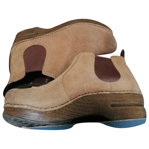 Pre-owned Dansko Ankle Boots In Brown