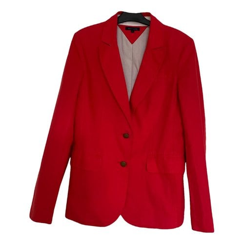 Pre-owned Tommy Hilfiger Blazer In Red