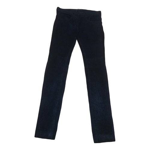 Pre-owned Isabel Marant Slim Pants In Blue