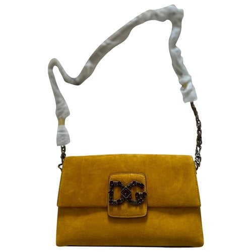 Pre-owned Dolce & Gabbana Crossbody Bag In Yellow