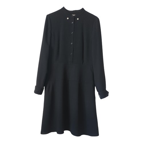 Pre-owned Coach Mid-length Dress In Black