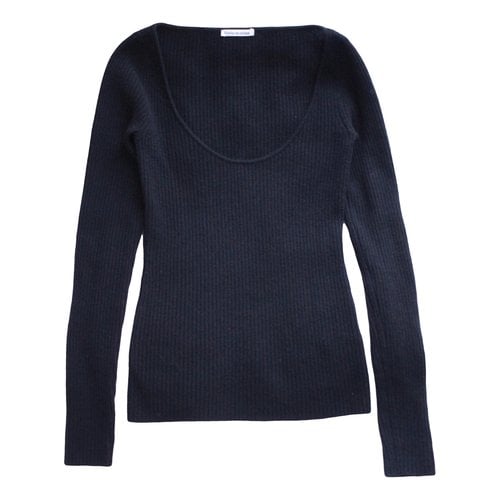 Pre-owned Reformation Cashmere Sweatshirt In Black