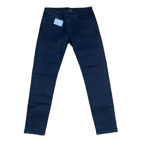 Pre-owned The Kooples Slim Jeans In Blue
