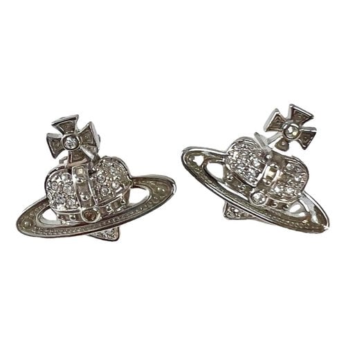 Pre-owned Vivienne Westwood Earrings In Silver