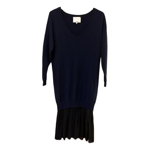 Pre-owned 3.1 Phillip Lim / フィリップ リム Cashmere Mid-length Dress In Blue