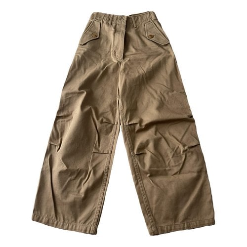 Pre-owned Givenchy Chino Pants In Camel