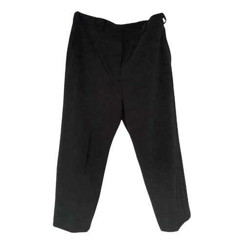 Pre-owned Prada Chino Pants In Black