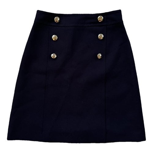 Pre-owned Lk Bennett Mid-length Skirt In Navy