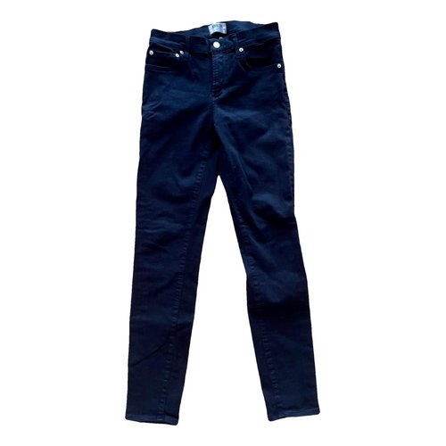 Pre-owned Agolde Jeans In Black