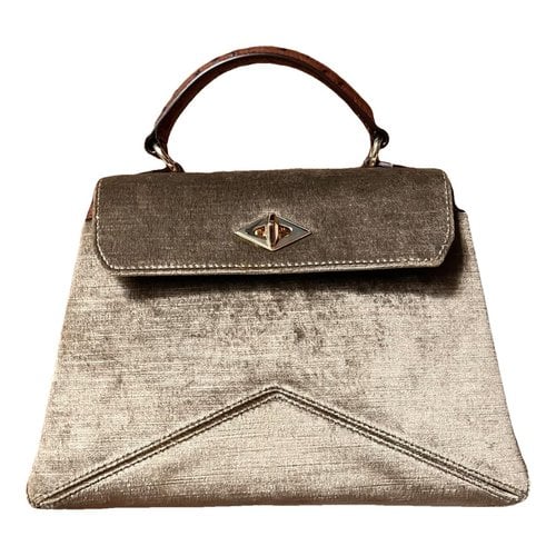 Pre-owned Ballantyne Velvet Handbag In Beige