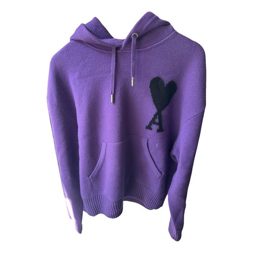Pre-owned Ami Alexandre Mattiussi Sweatshirt In Purple