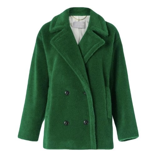 Pre-owned Marella Wool Coat In Green
