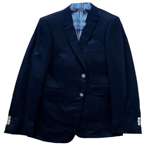 Pre-owned Thom Browne Cashmere Vest In Blue