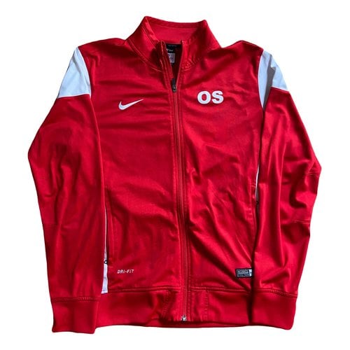 Pre-owned Nike Jacket In Red