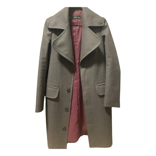 Pre-owned Dsquared2 Coat In Grey