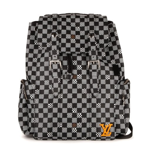Pre-owned Louis Vuitton Backpack In Black
