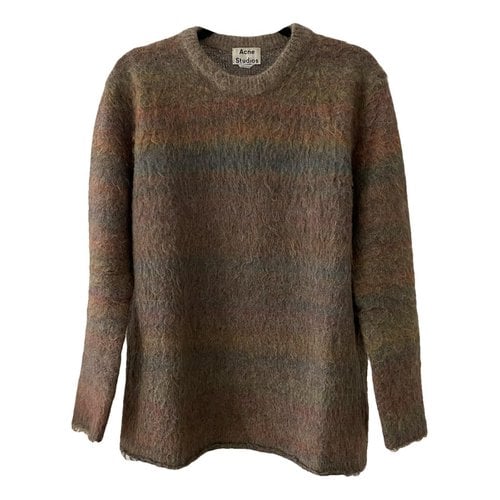 Pre-owned Acne Studios Wool Sweatshirt In Multicolour