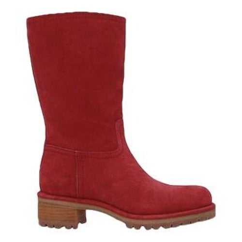 Pre-owned Prada Snow Boots In Red
