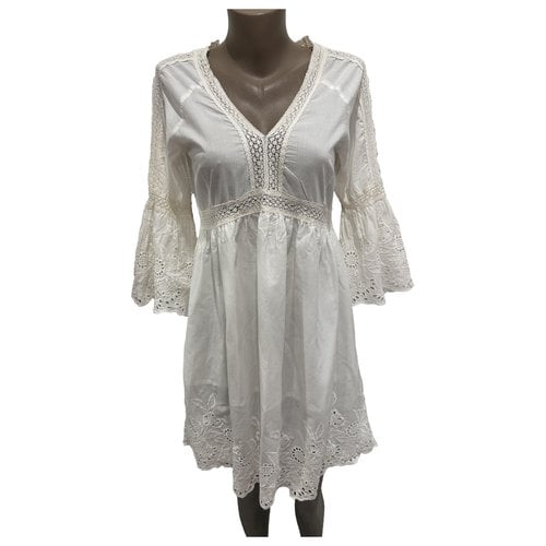Pre-owned Nolita Mid-length Dress In White