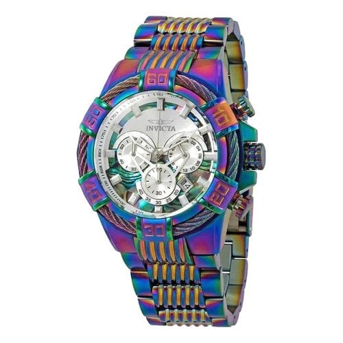 Pre-owned Invicta Watch In Multicolour