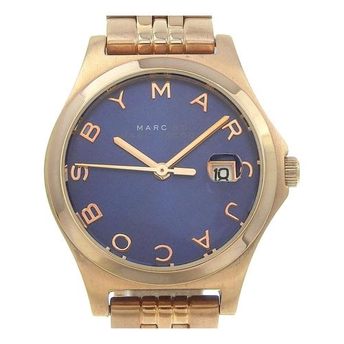 Pre-owned Marc By Marc Jacobs Watch In Navy