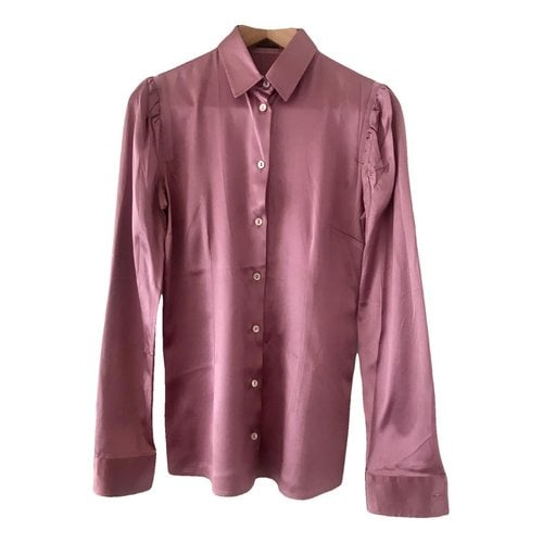 Pre-owned Dolce & Gabbana Silk Shirt In Pink