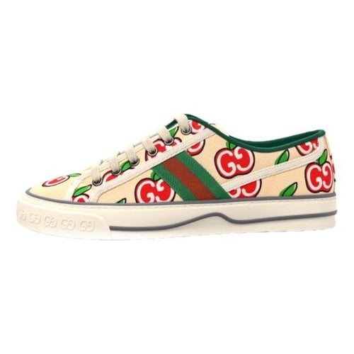 Pre-owned Gucci Tennis 1977 Cloth Trainers In Multicolour