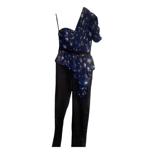 Pre-owned Self-portrait Jumpsuit In Blue