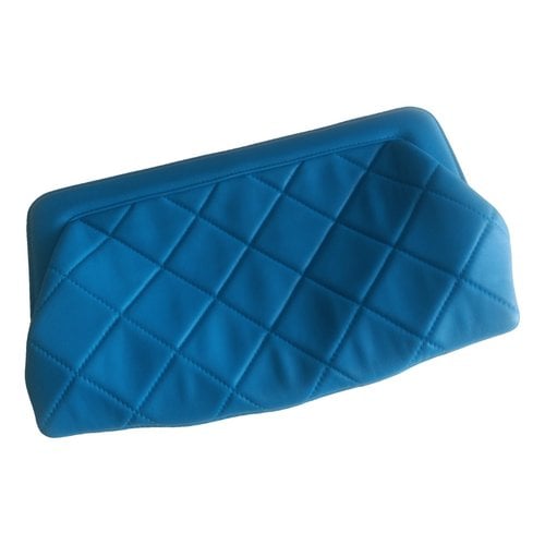 Pre-owned Gestuz Leather Handbag In Blue