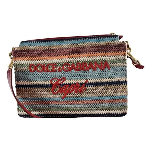 Pre-owned Dolce & Gabbana Clutch Bag In Multicolour