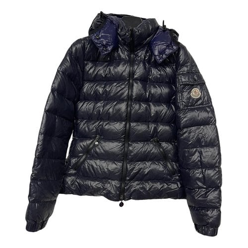 Pre-owned Moncler Puffer In Navy