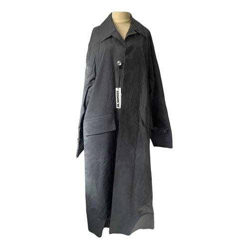 Pre-owned Jil Sander Coat In Grey