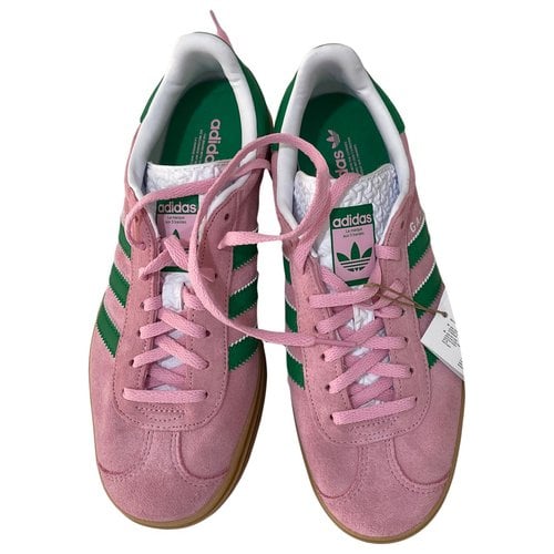 Pre-owned Adidas Originals Gazelle Trainers In Pink